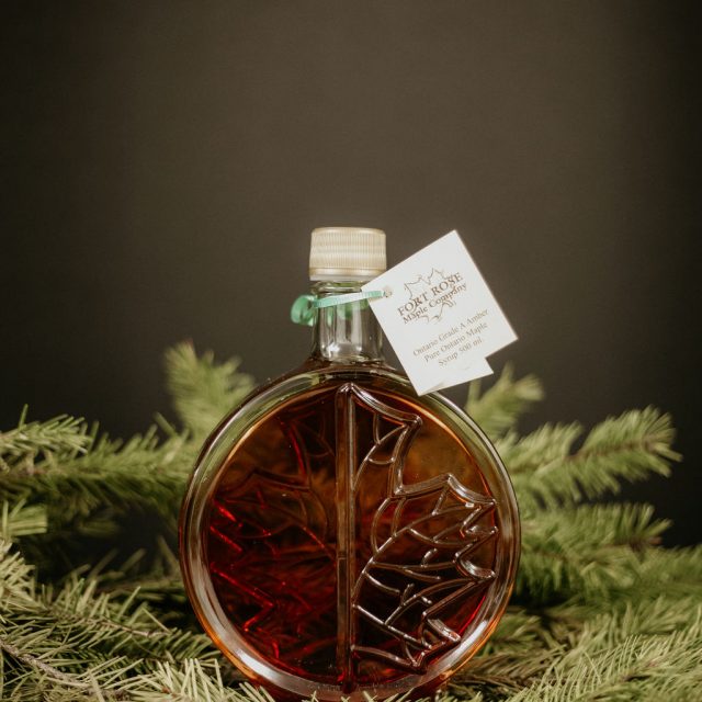 250ml Modern Glass Leaf