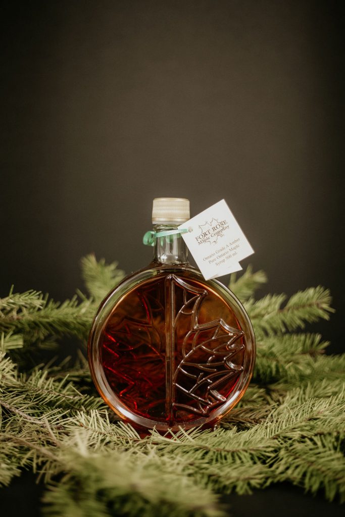 250ml Modern Glass Leaf